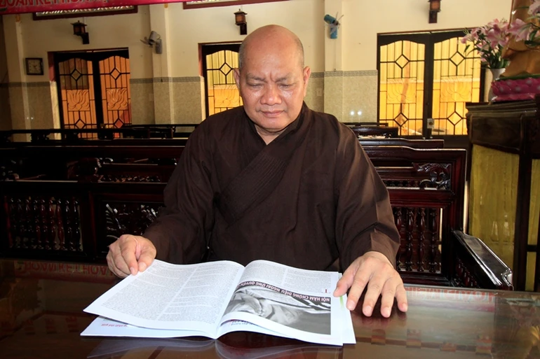 TT.Thích Thiện Nghĩa - Ảnh: V.Giang